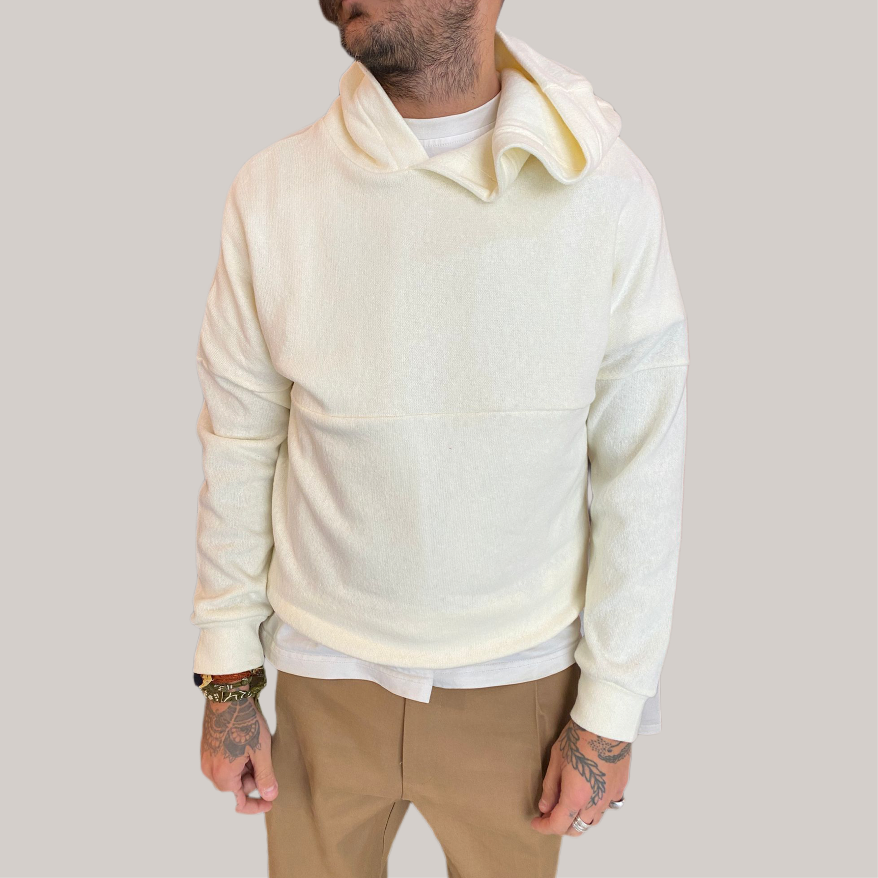 Felpa woc panna