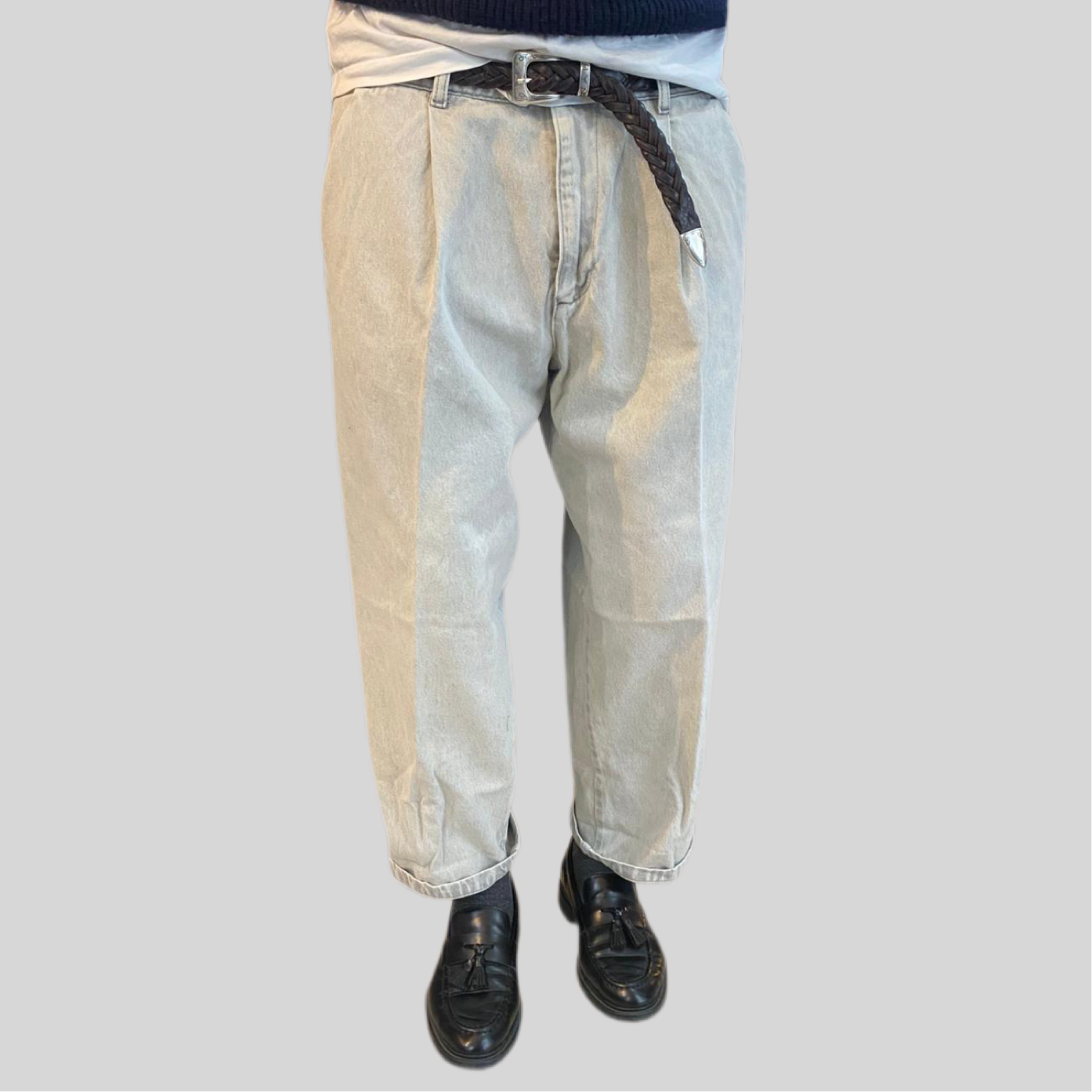 Jeans vndm lavato ghiaccio