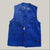 Gilet telacruda blu avio
