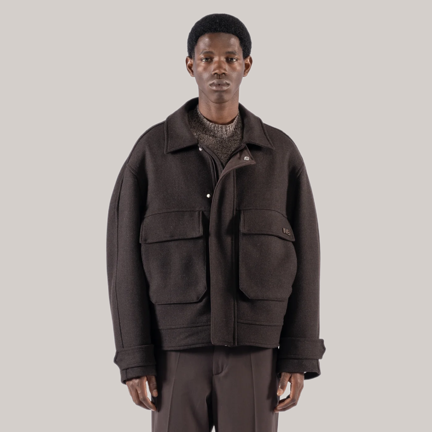 Giubbetto imbrian marrone