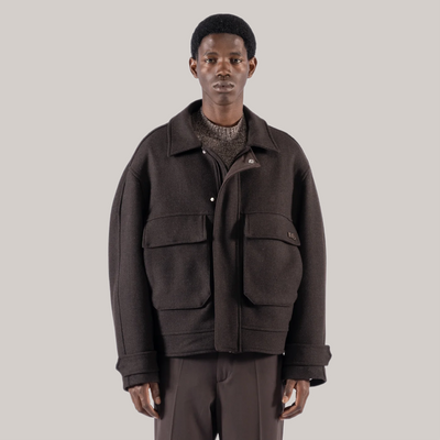 Giubbetto imbrian marrone