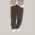 Pantalone imbrian over marrone