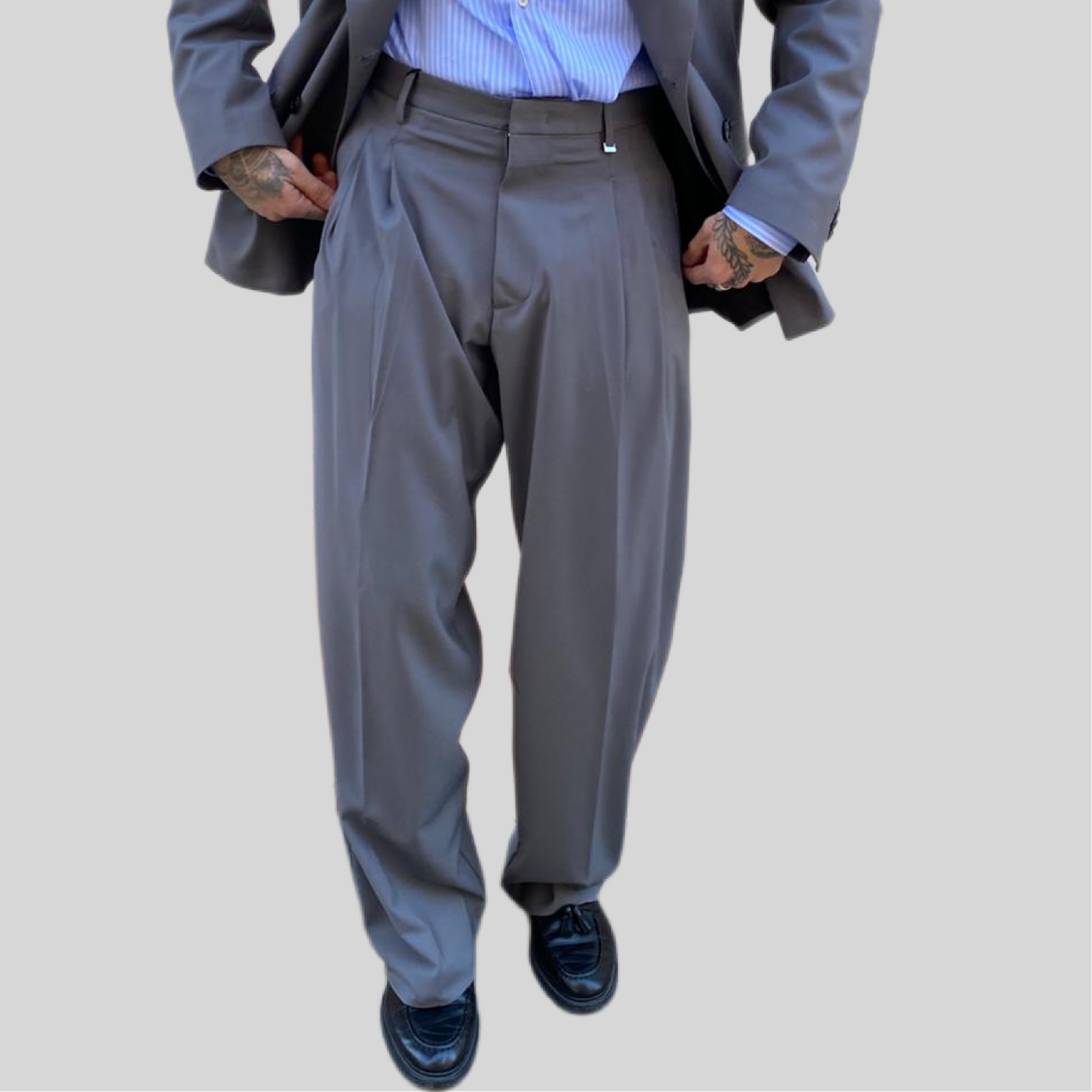 Pantalone I'm brian grigio