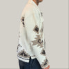 Maglione telacruda navajo bianco