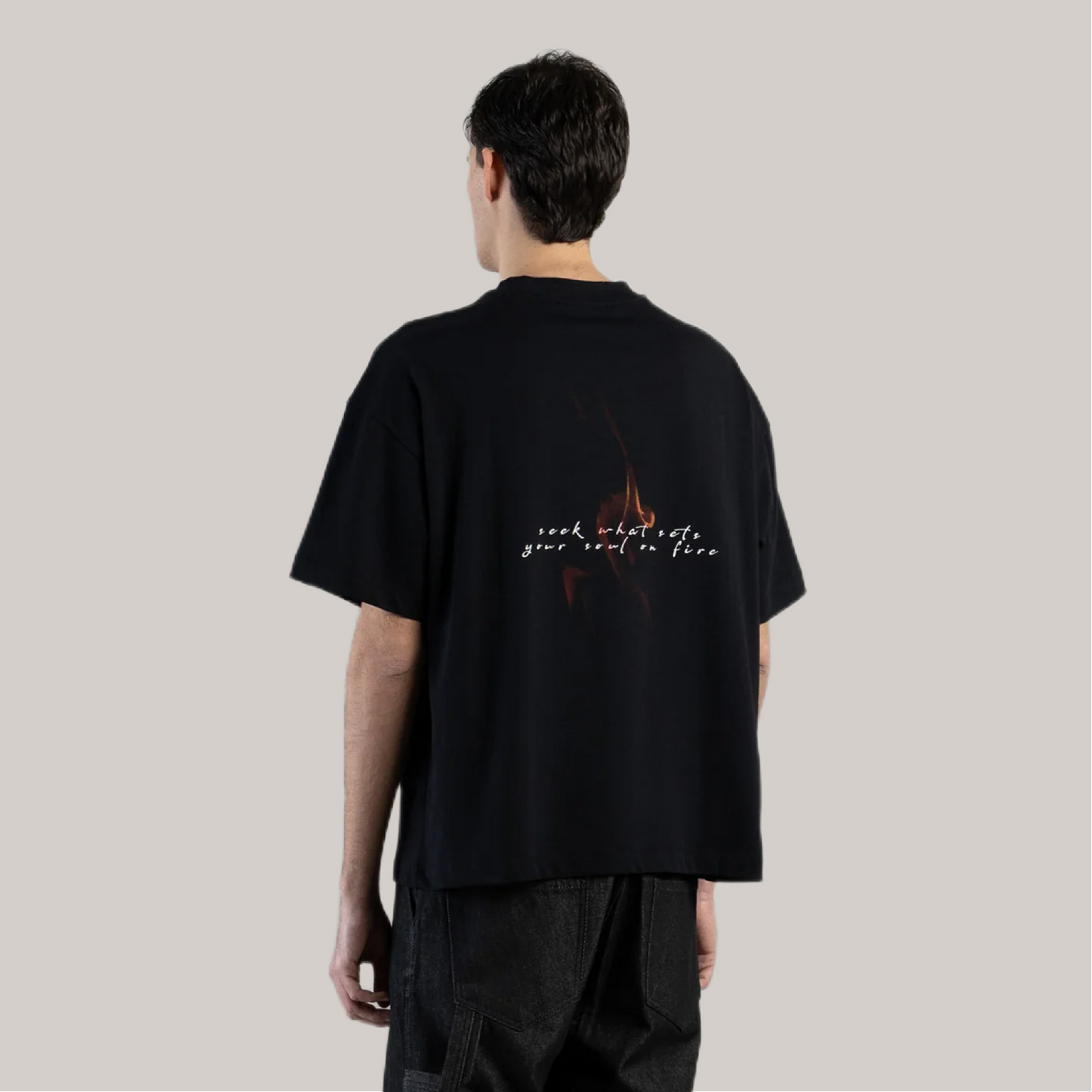 T-shirt imbrian nera