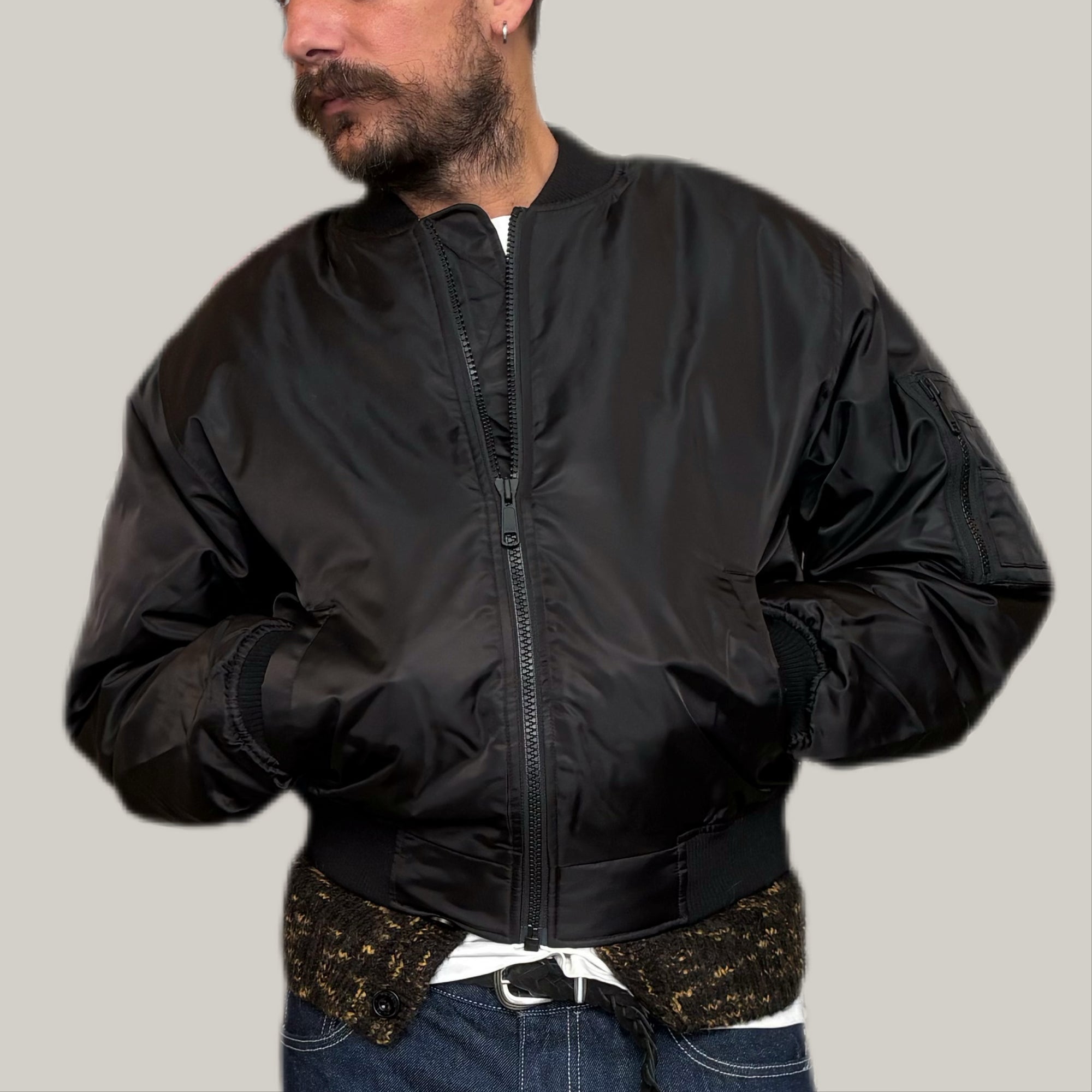 Bomber Dr denim