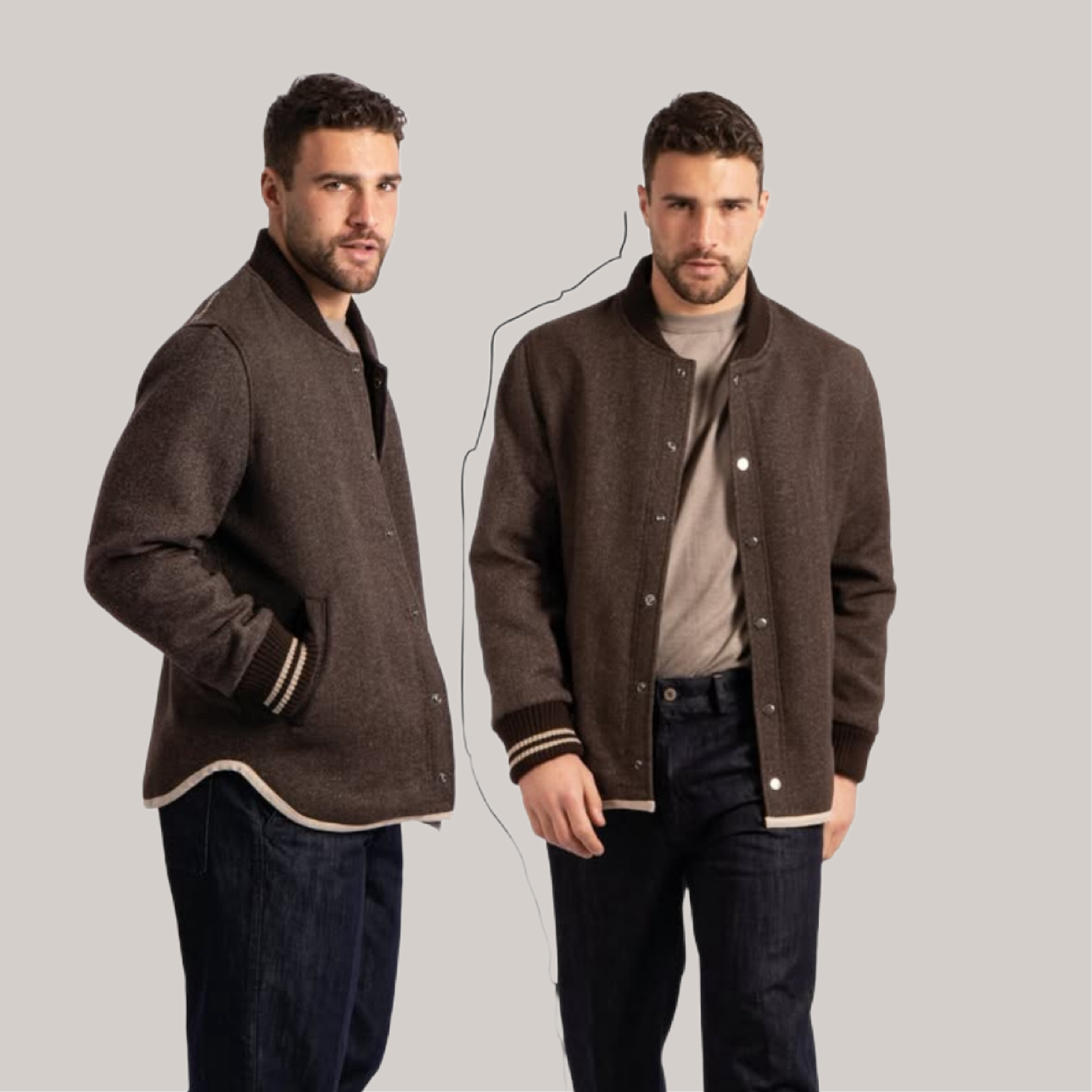 Giubbino ginogori marrone