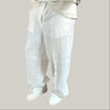 Pantalone imbrian over bianco