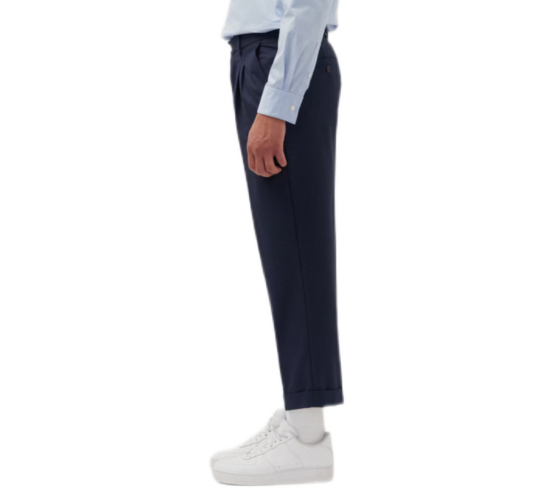 Pantalone studio seidensticker blu navy