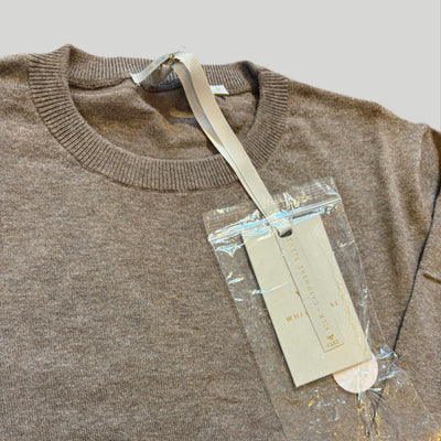 Maglione white wise sabbia