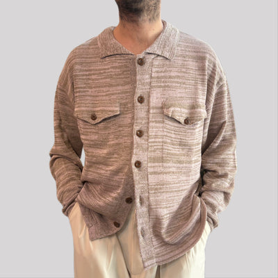 Maglia tela cruda melange