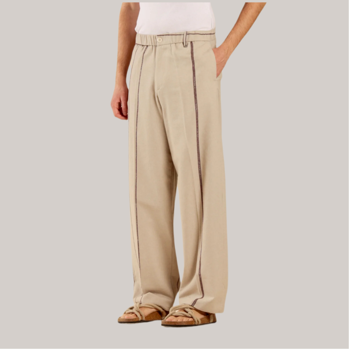 Pantalone imbrian sabbia